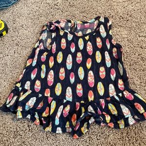 Surf board peplum tank 5T  genuine kids osh kosh